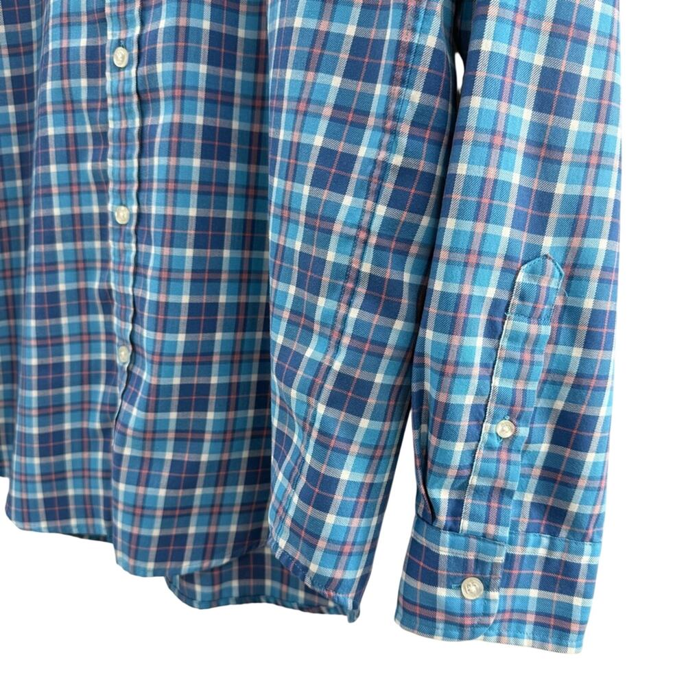 Vineyard Vines Men’s Performance Classic Fit Tucker Button Down Plaid Shirt M - Picture 4 of 9